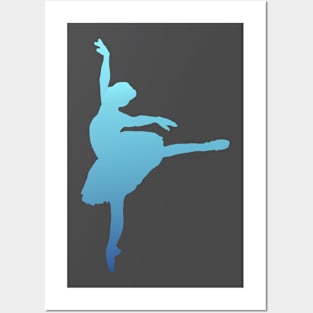 Blue Dancer 1 Posters and Art